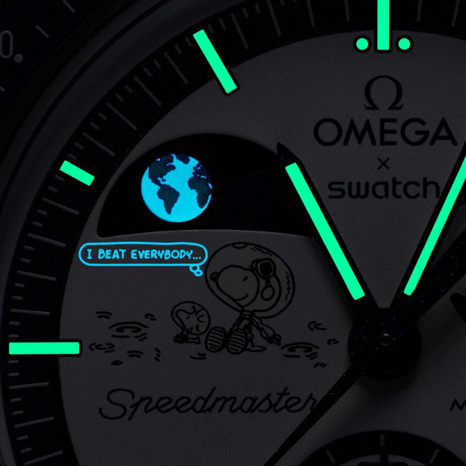 Swatch X Omega MISSION TO EARTHPHASE - MOONSHINE GOLD