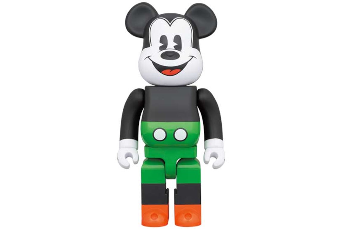 BEARBRICK 1000% MICKEY MOUSE 1930S POSTER