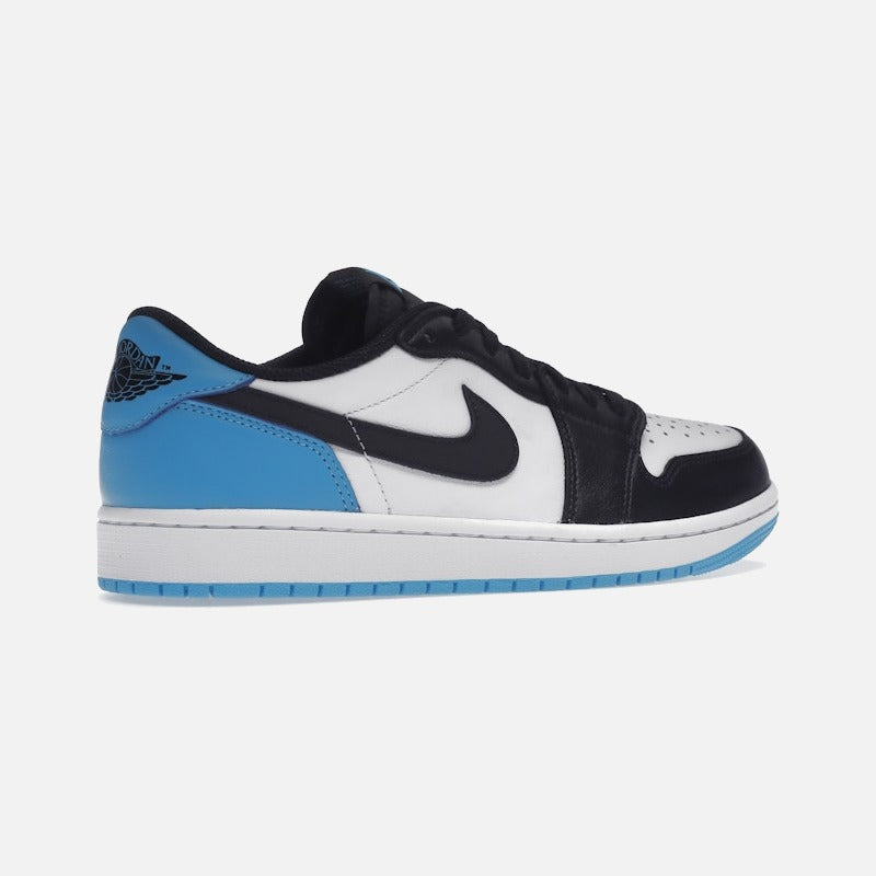 jordan 1 retro low og black dark powder blue