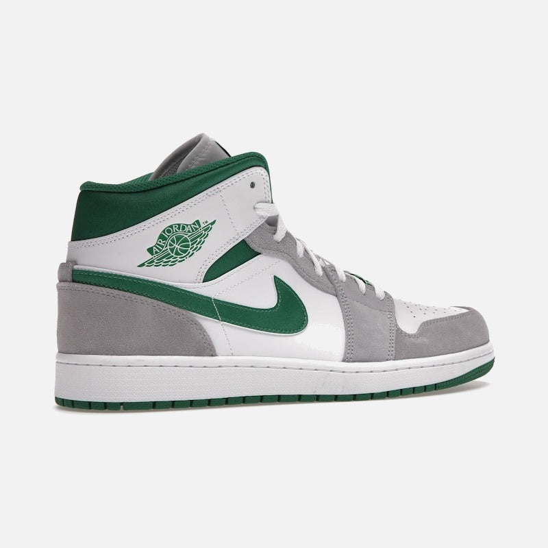 Jordan 1 mid grey green