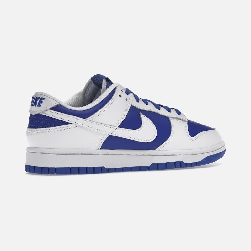 nike dunk low racer blue white