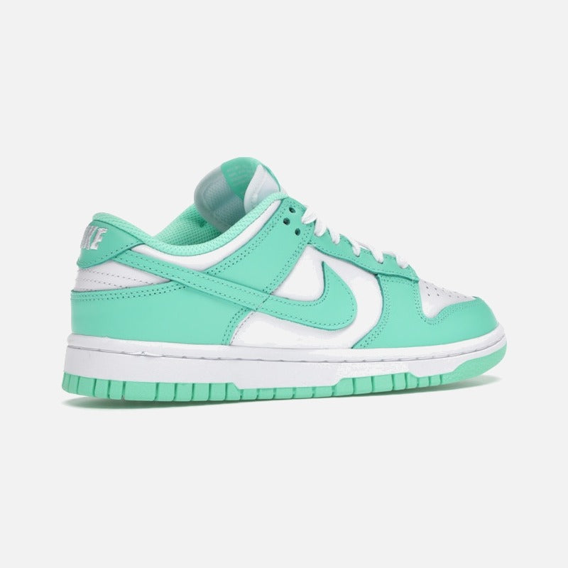 Nike dunk low green glow (women's)