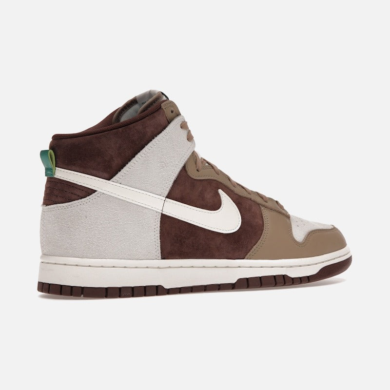 Nike Dunk High Light Chocolate