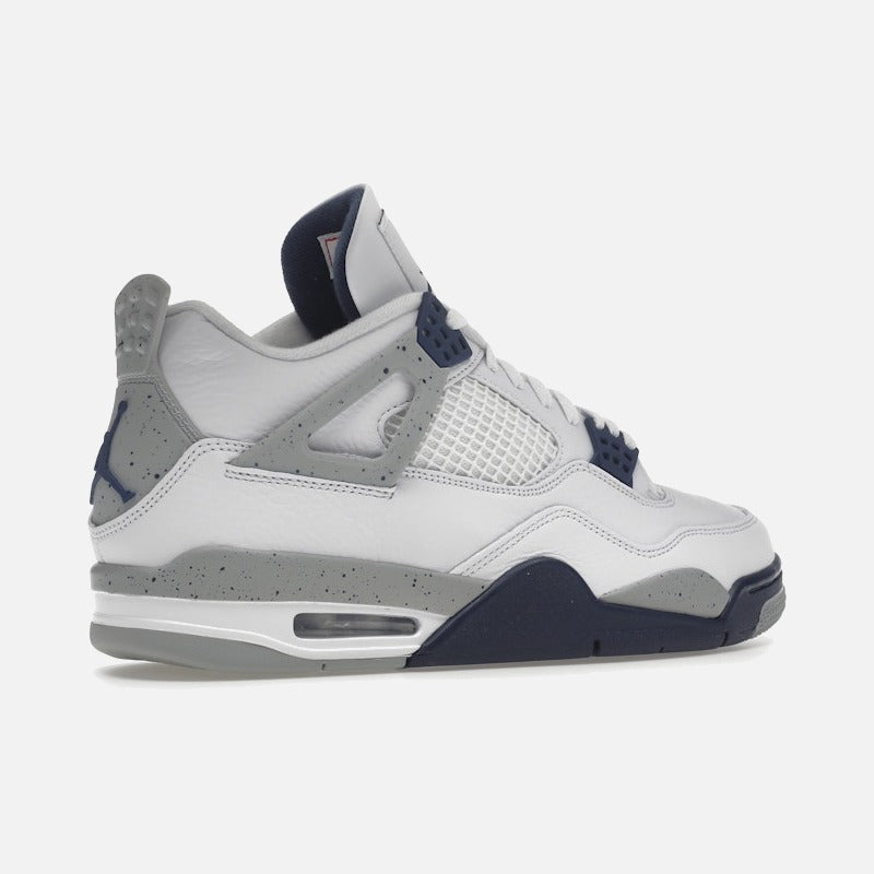 jordan 4 retro white midnight navy