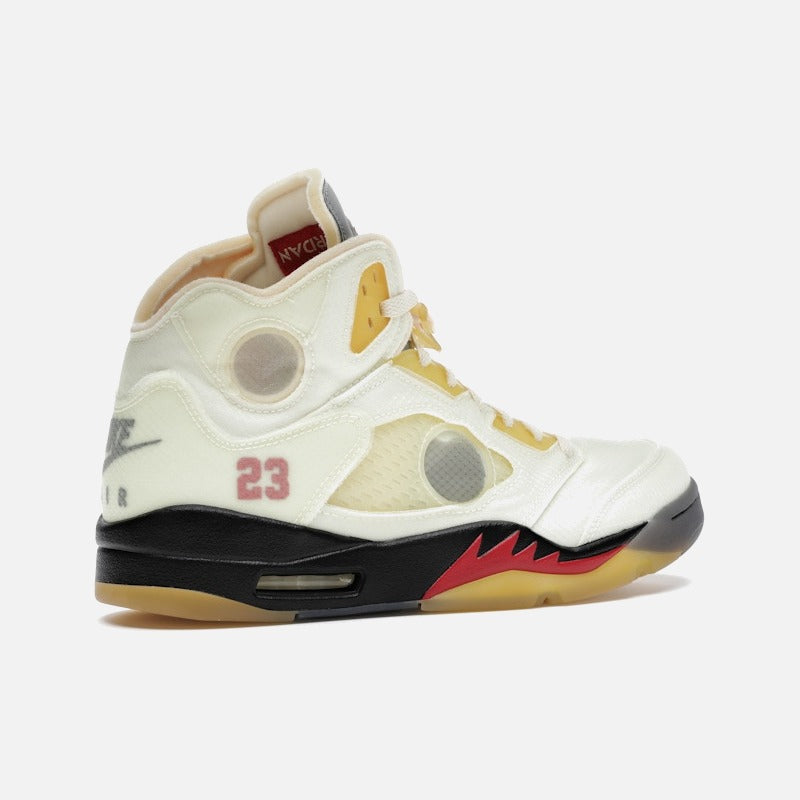 Jordan 5 retro off-white sail