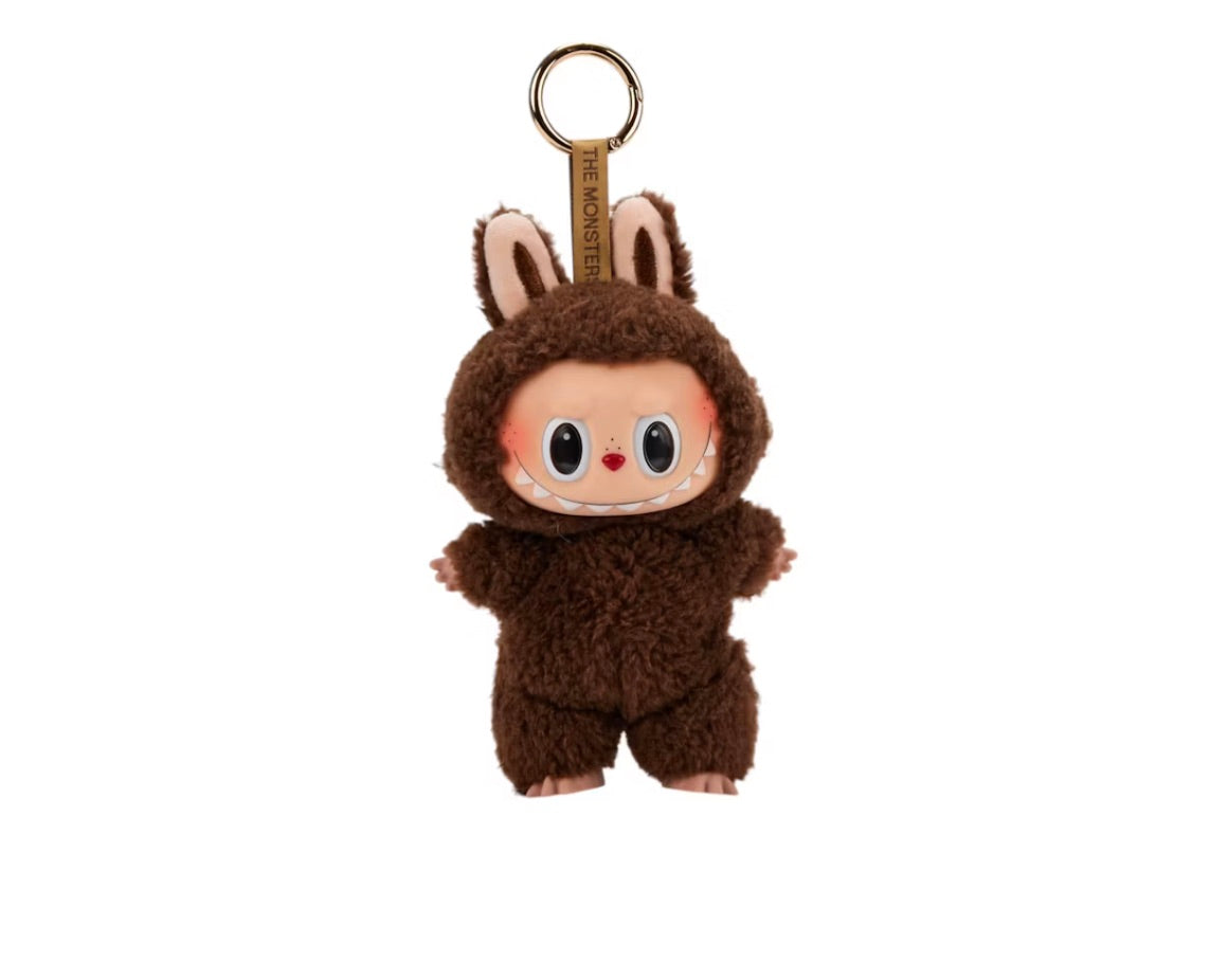 Labubu The Monsters Exciting Macaron Chestnut Cocoa (Secret Version) Vinyl Plush Pendant