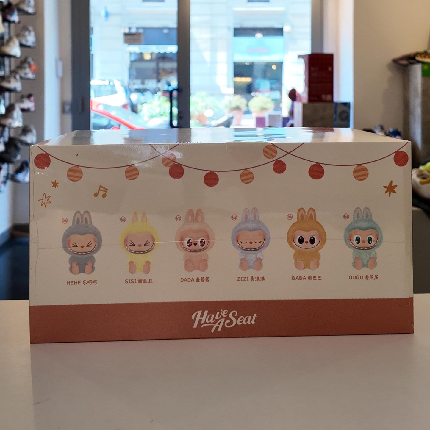 Labubu The Monsters Have A Seat Vinyl Plush Sealed Case (6 Blind Boxes)