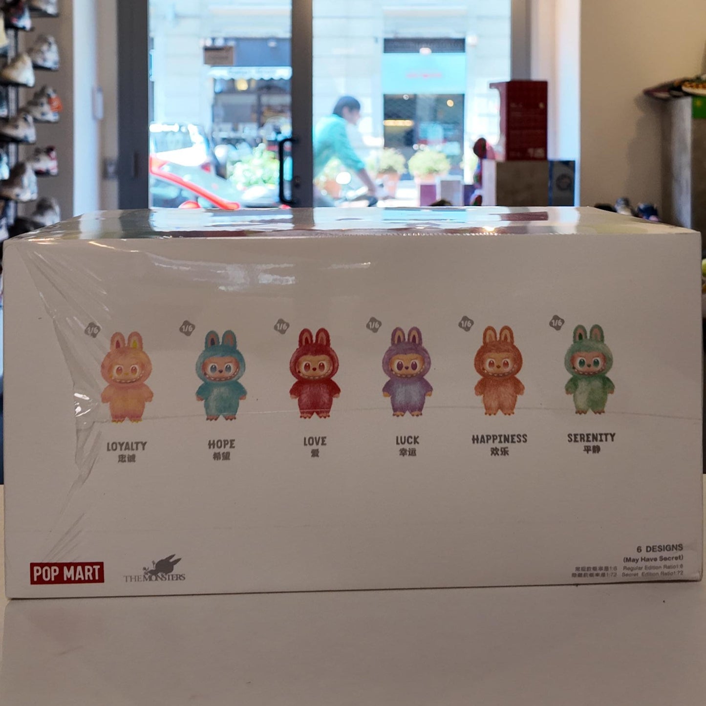 Labubu Big Into Energy Series Vinyl Plush Pendant Sealed Case (6 Blind Boxes)