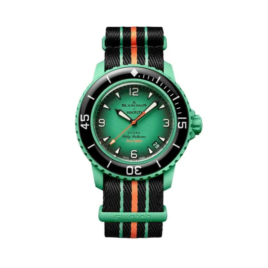 blancpain x swatch scuba fifty fathoms indian ocean so35i100