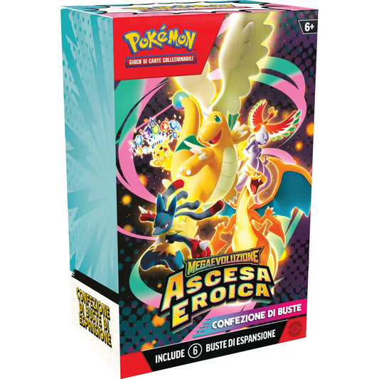Pokémon Booster Bundle Ascesa Eroica 6 Buste - ITA / ENG