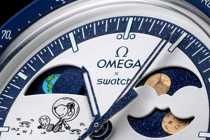 Swatch X Omega MISSION TO EARTHPHASE - MOONSHINE GOLD