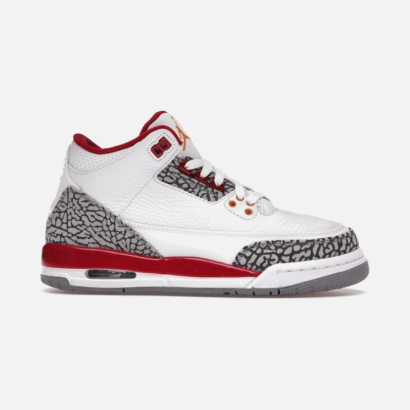 jordan 3 retro cardinal (gs)