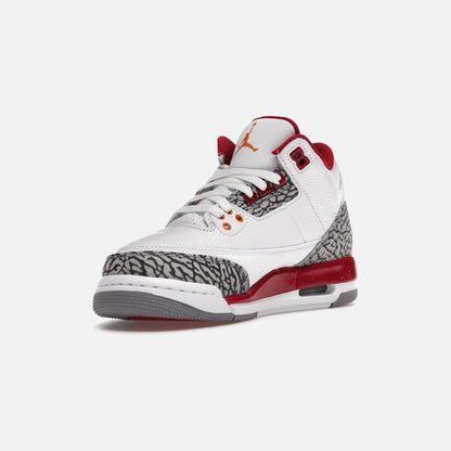 jordan 3 retro cardinal (gs)