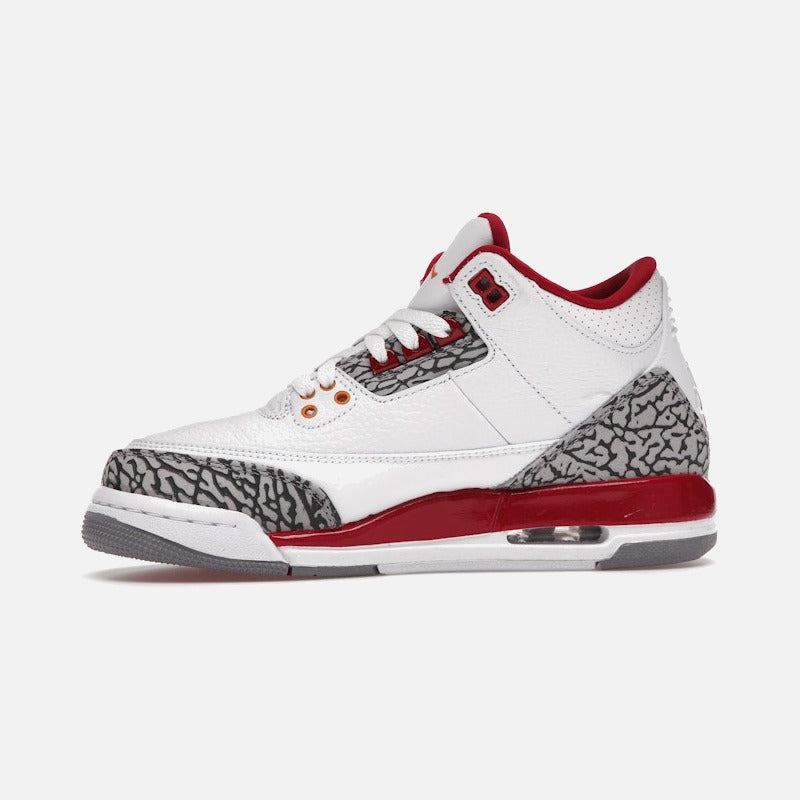 jordan 3 retro cardinal (gs)