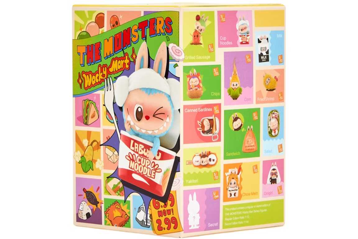 Labubu The Monsters Wacky Mart Series Figure Single Blind Box
