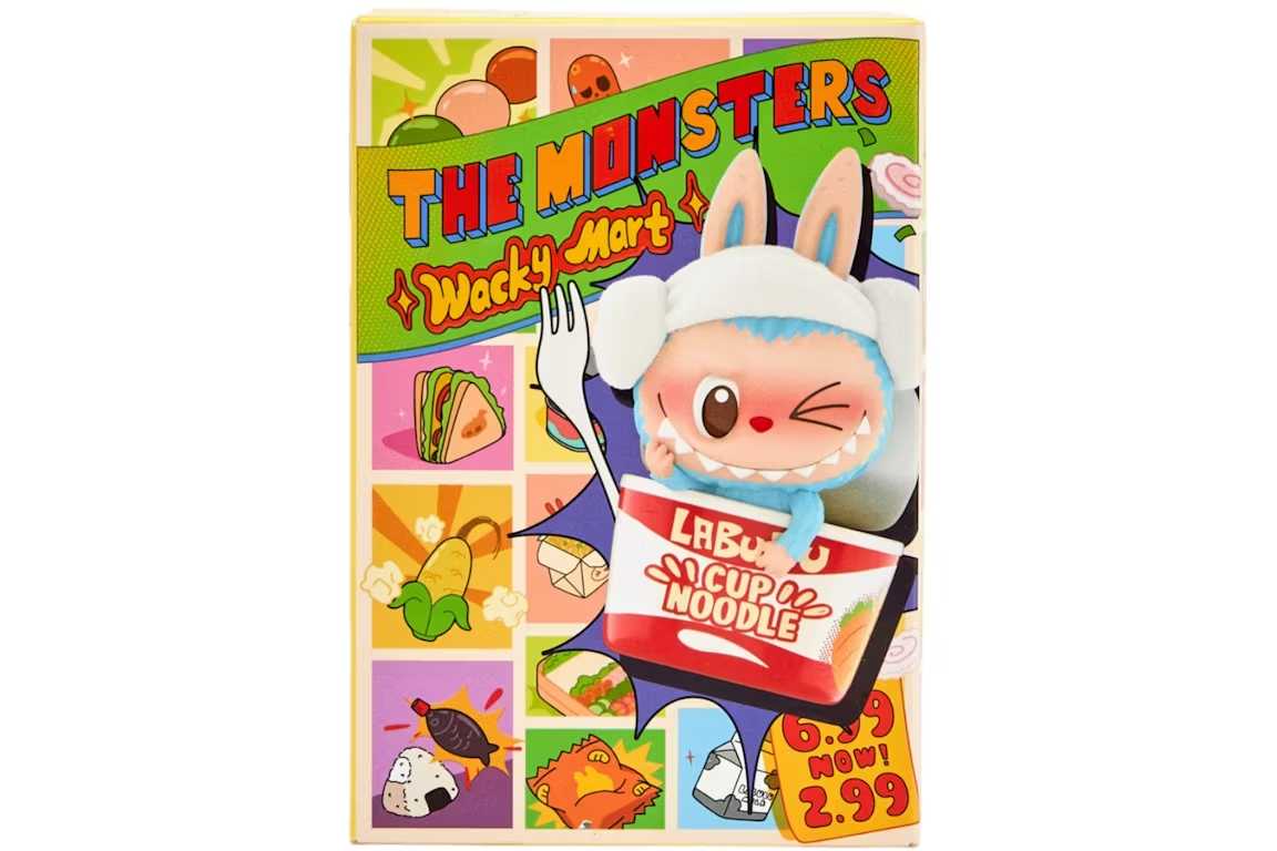 Labubu The Monsters Wacky Mart Series Figure Single Blind Box