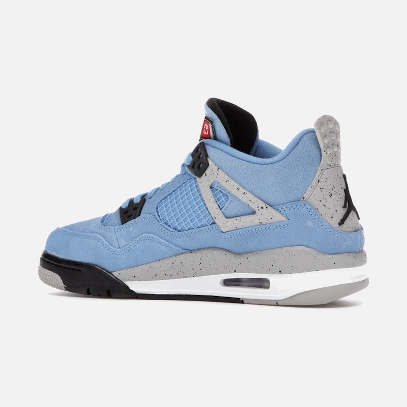 jordan 4 retro university blue (gs)