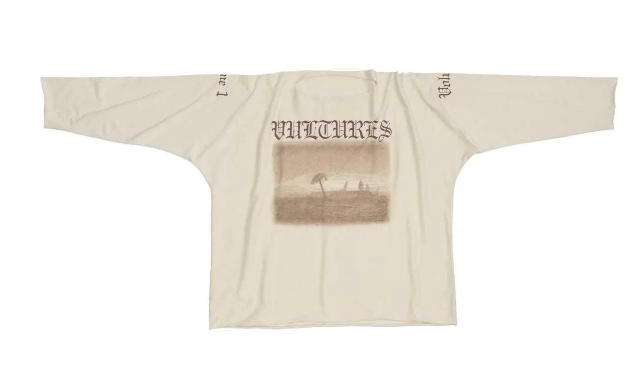 Yeezy Vultures Long T White