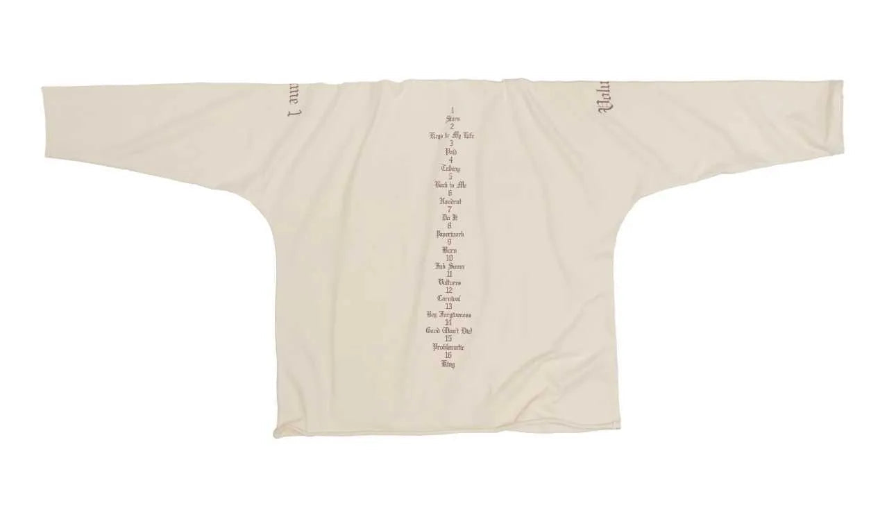 Yeezy Vultures Long T White