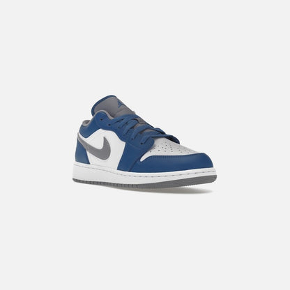 jordan 1 low true blue (gs)