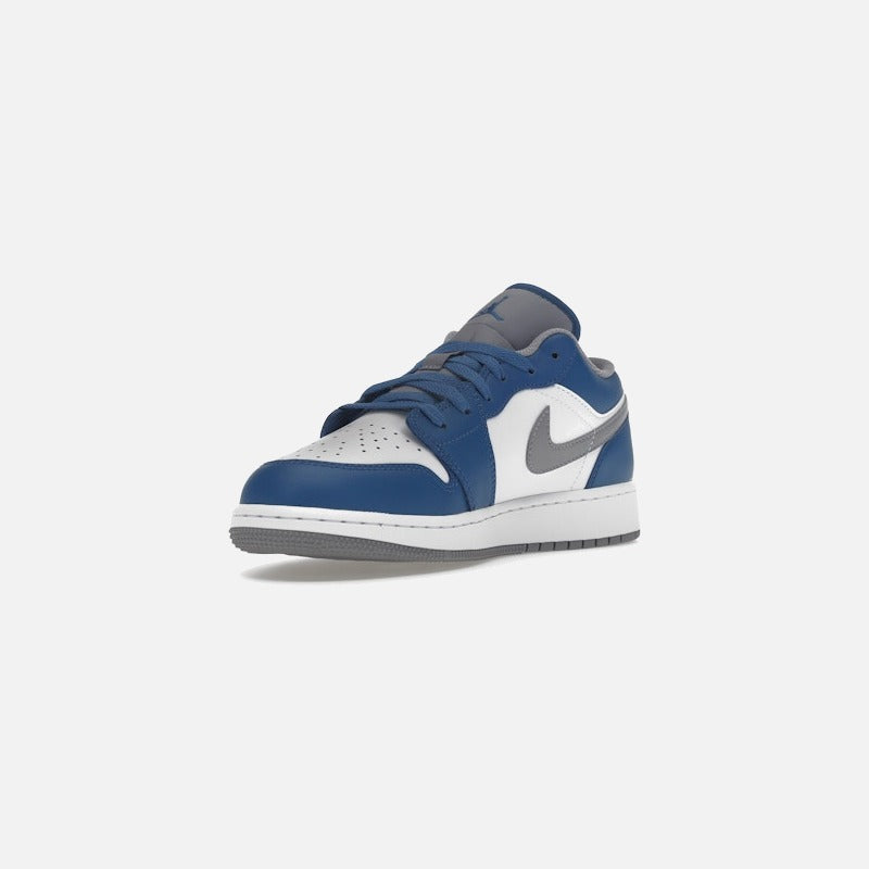 jordan 1 low true blue (gs)