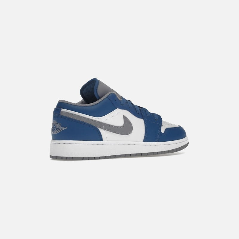 jordan 1 low true blue (gs)