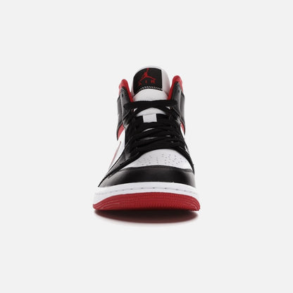 jordan 1 mid gym red black white