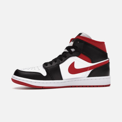 jordan 1 mid gym red black white