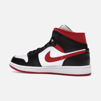 jordan 1 mid gym red black white