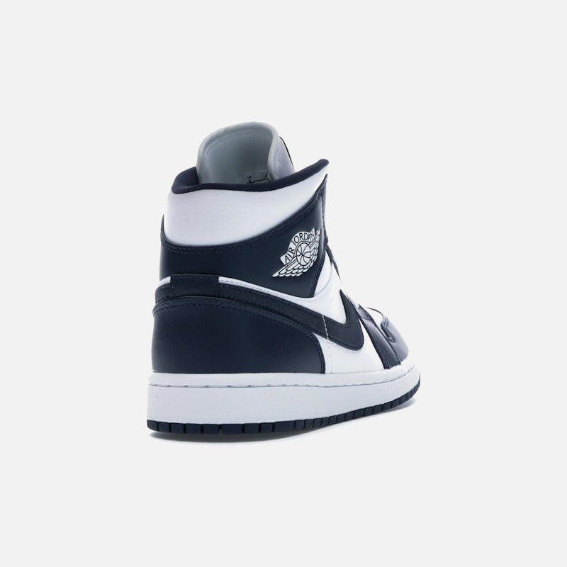 jordan 1 mid white metallic gold obsidian