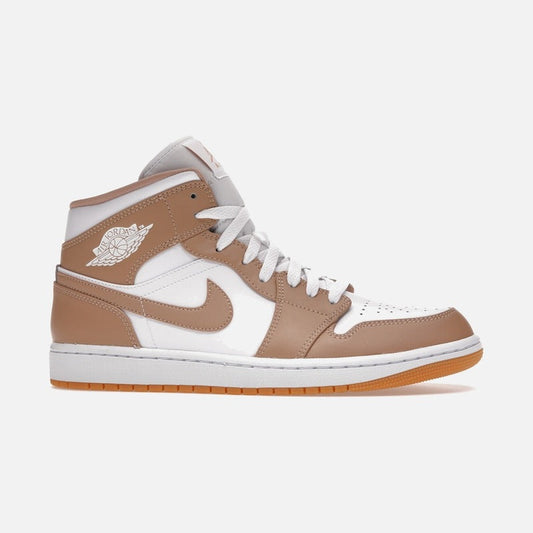jordan 1 mid tan gum