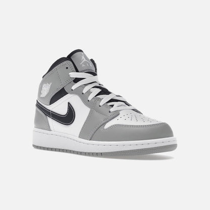 jordan 1 mid light smoke grey (gs)