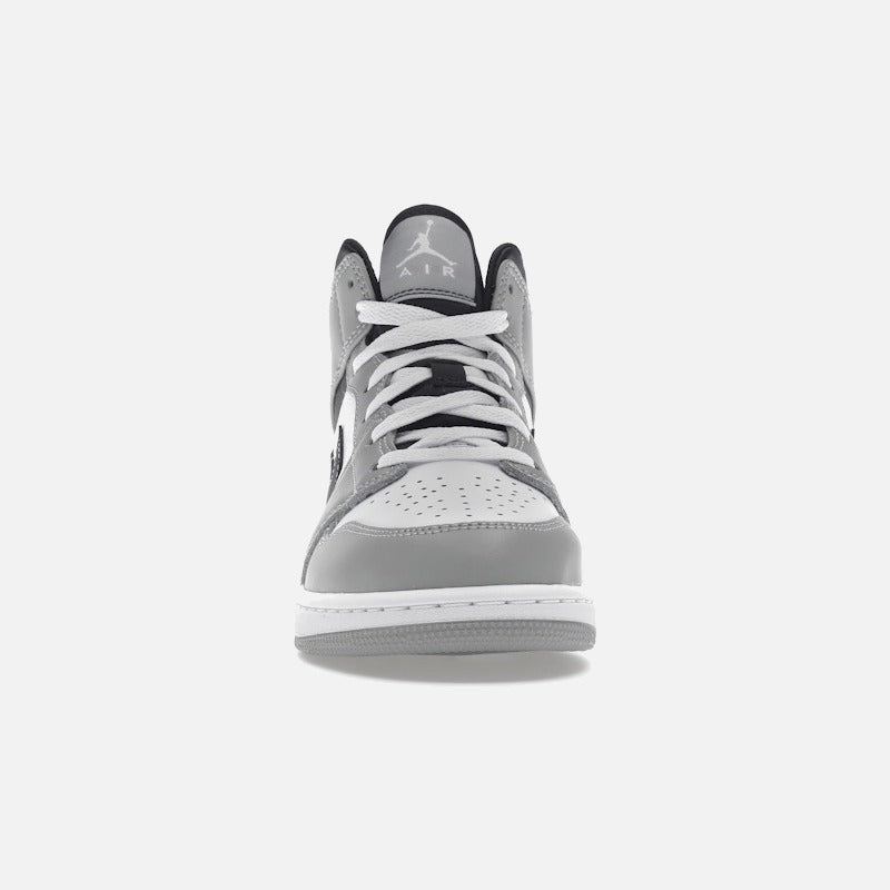 jordan 1 mid light smoke grey (gs)