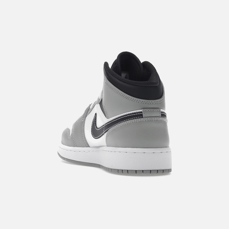 jordan 1 mid light smoke grey (gs)