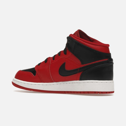 jordan 1 mid reverse bred (2021) (gs)