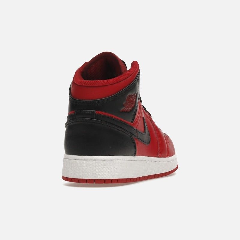 jordan 1 mid reverse bred (2021) (gs)
