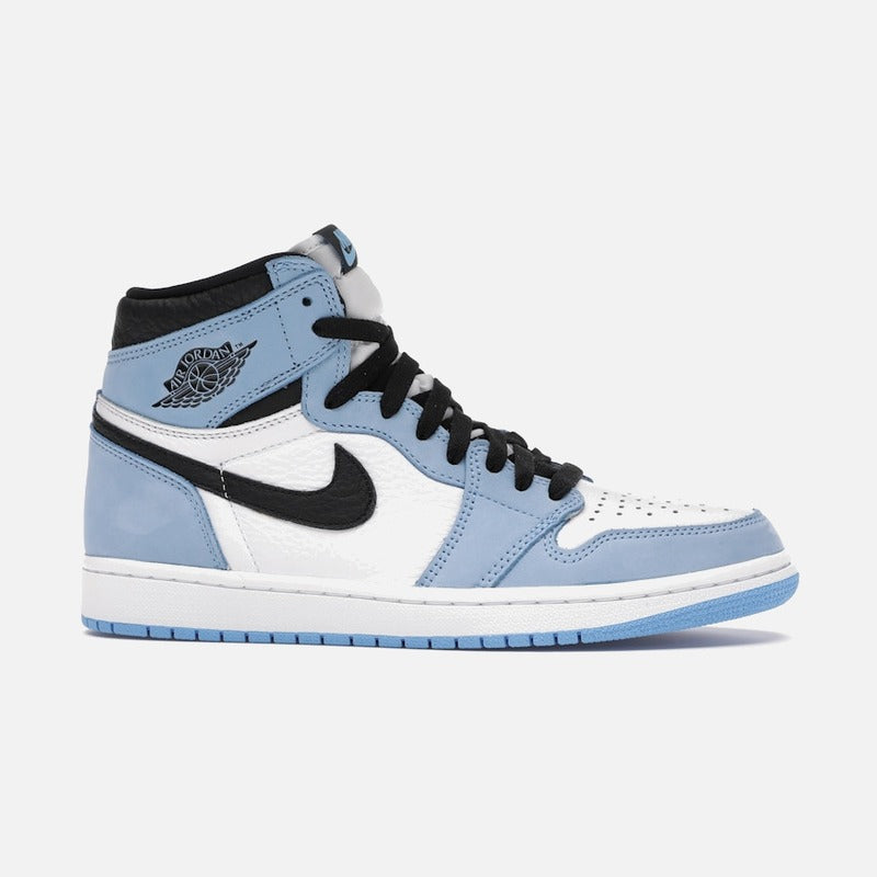 Jordan 1 retro high white university blue black