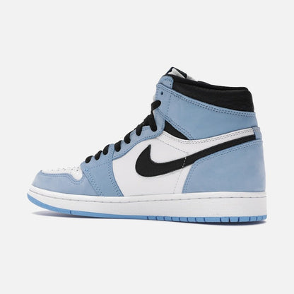 Jordan 1 retro high white university blue black