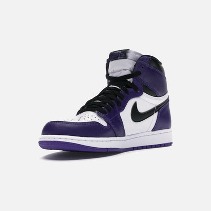 jordan 1 retro high court purple white
