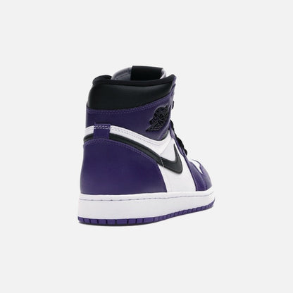 jordan 1 retro high court purple white