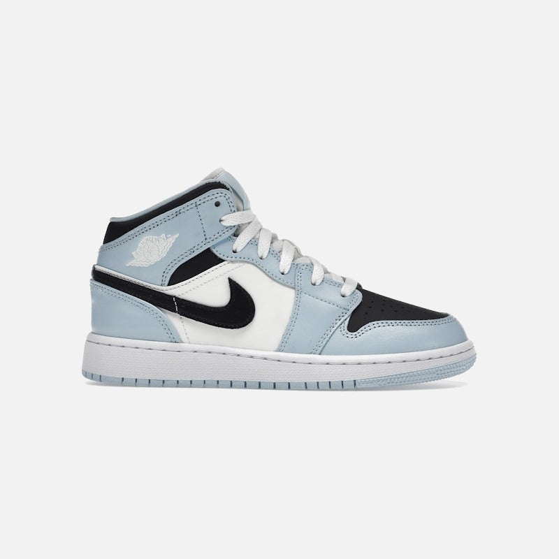 jordan 1 mid ice blue (gs)