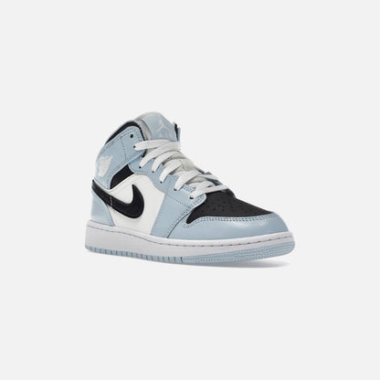 jordan 1 mid ice blue (gs)