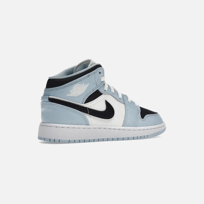 jordan 1 mid ice blue (gs)