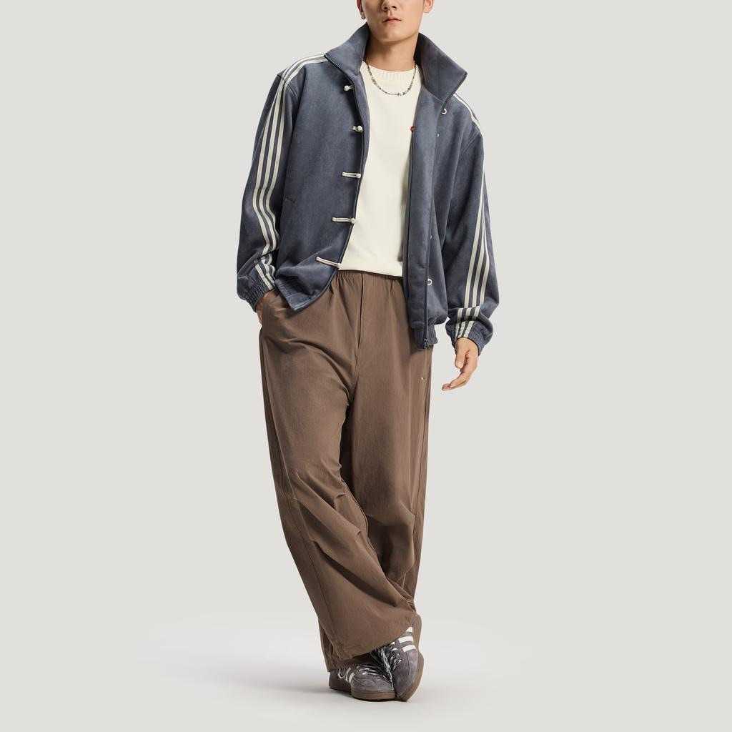 Adidas CTT Chinese Track Top 3.1 Gender Neutral Jacket (Asia Sizing) Dark Grey