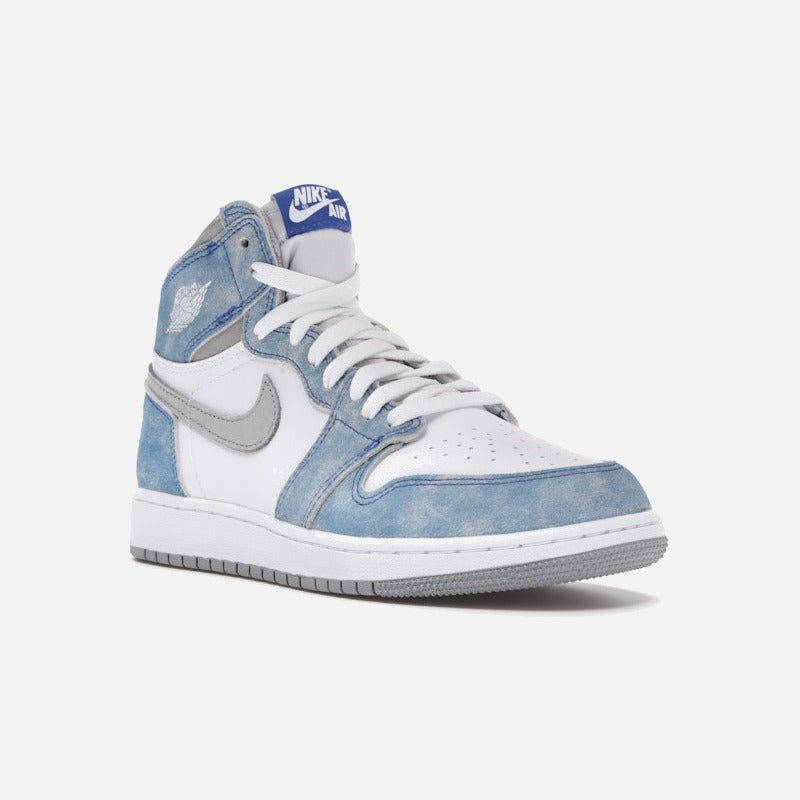 jordan 1 retro high hyper royal smoke grey (gs)