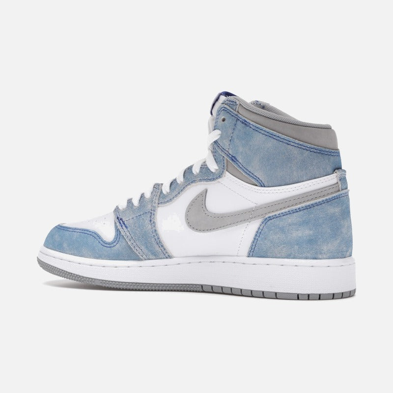 jordan 1 retro high hyper royal smoke grey (gs)