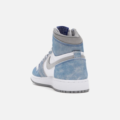 jordan 1 retro high hyper royal smoke grey (gs)