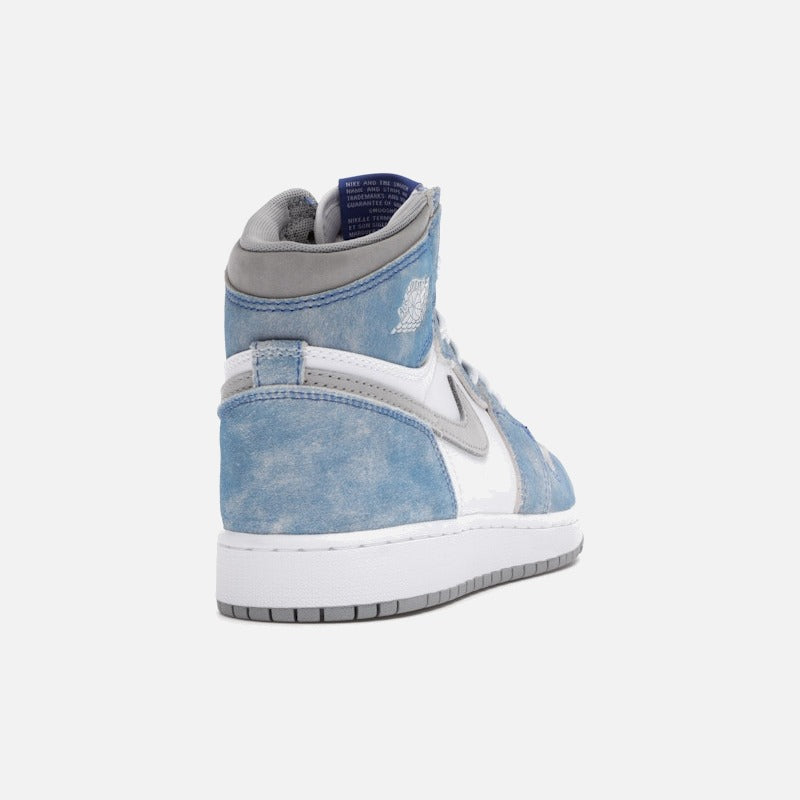jordan 1 retro high hyper royal smoke grey (gs)