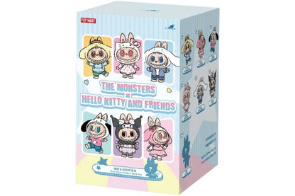 Pop Mart The Monsters Labubu x Hello Kitty and Friends/Sanrio Characters Series Sealed Case Single Blind Box
