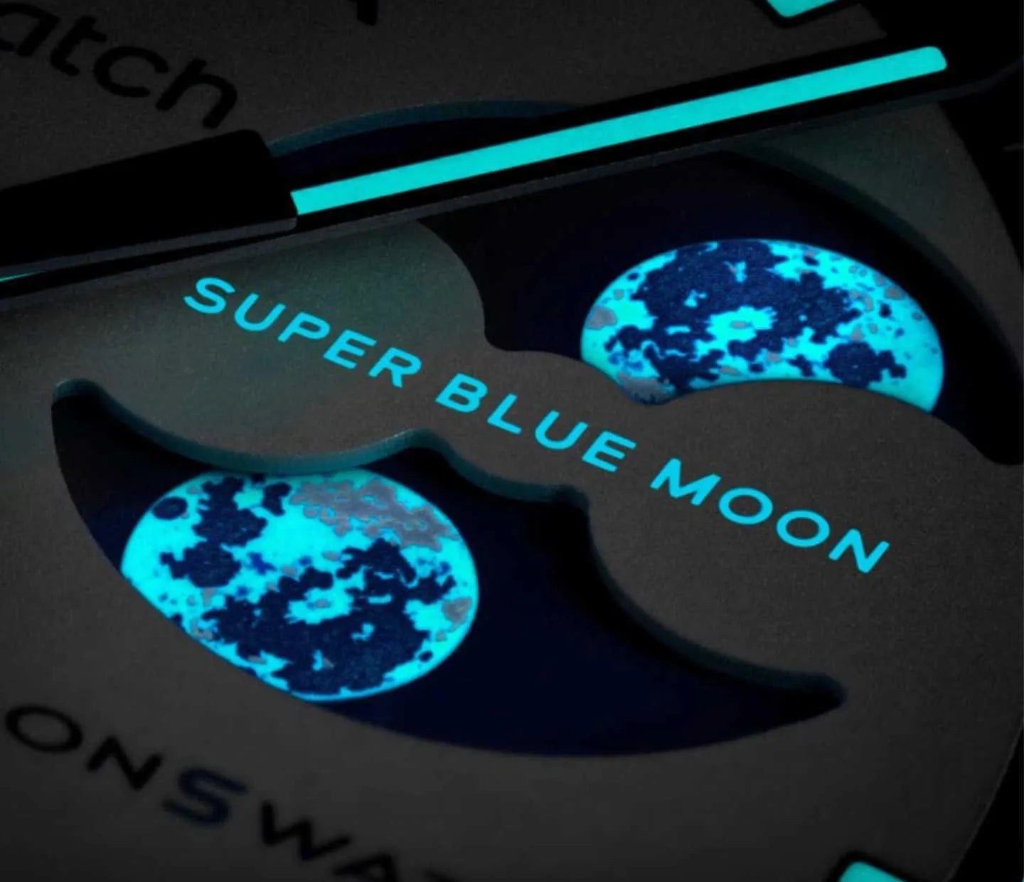Swatch X Omega Bioceramic Moonswatch Mission To The Super Blue Moonphase
